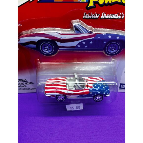 Austin Powers Felicity Shagwell's White Lightning Corvette Hollywood on Wheels - Picture 2 of 8